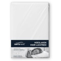 AeroRest hoeslaken voor 1-persoons luchtbed | 100% katoen | 99 x 203-210 cm